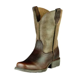 Ariat Kid's 6" Rambler Western Boots - Earth/Brown 10007602