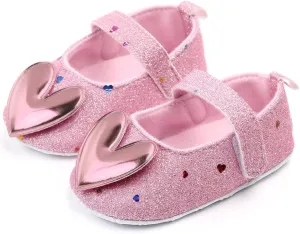 Baby Boy Shoes,Shoes Baby Heart Shaped Girls Shoes Infant Soft Soled Princess Indoor Walking Baby Shoes Sock Shoes