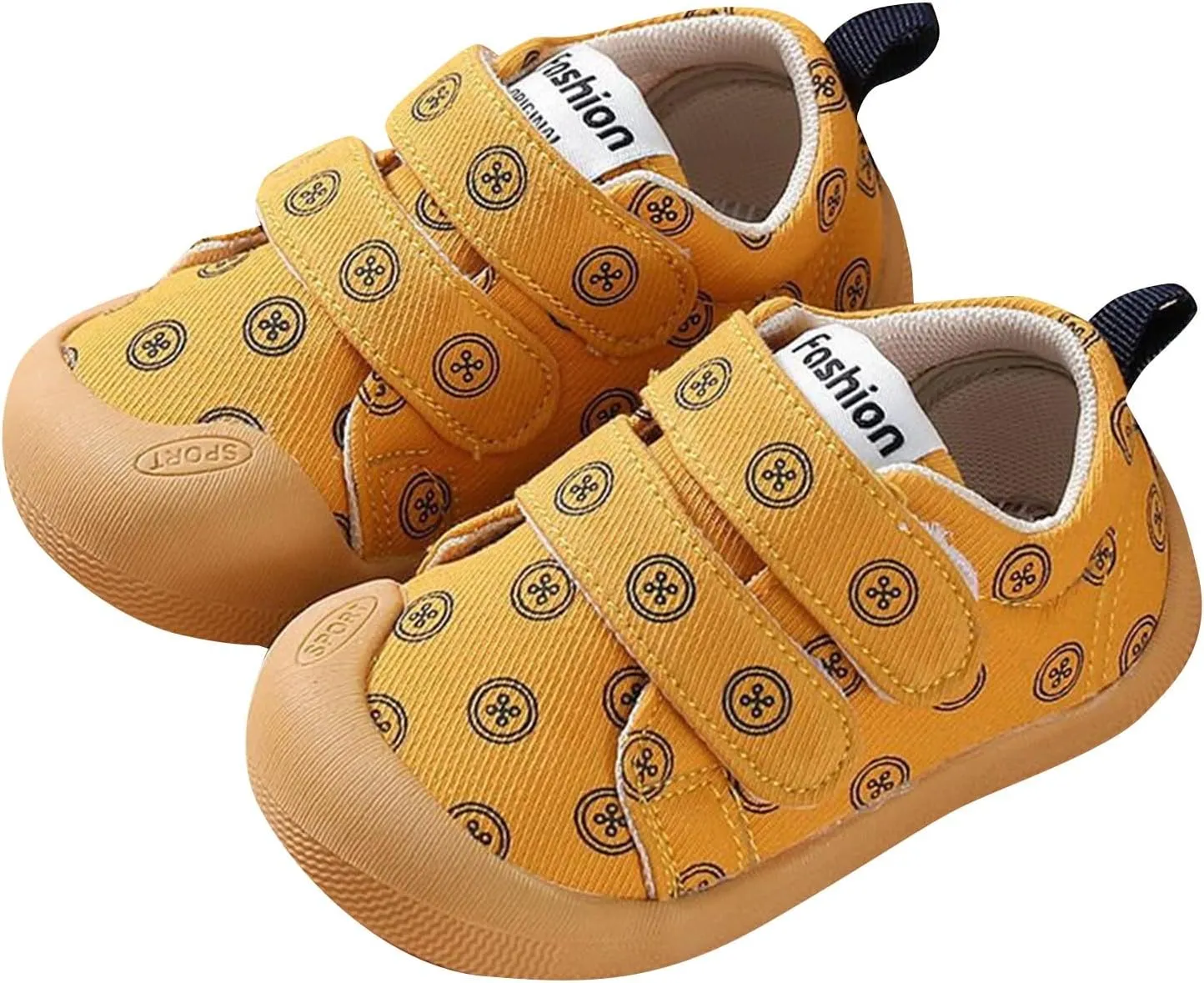Baby Leopard Platform Canvas Shoes Unisex Boys Girls First Walking Shoes, Infant Non Slip Soft Sole Boy Big Snow Boots