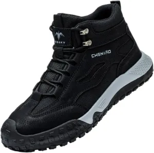 Composite Toe Safety Boots - High Top, Breathable & Indestructible , Wide Width & Soft Comfort, Anti-Smashing & Puncture-Resistant, Slip-Resistant Non-Skid for Construction & Warehouse Work Shoes