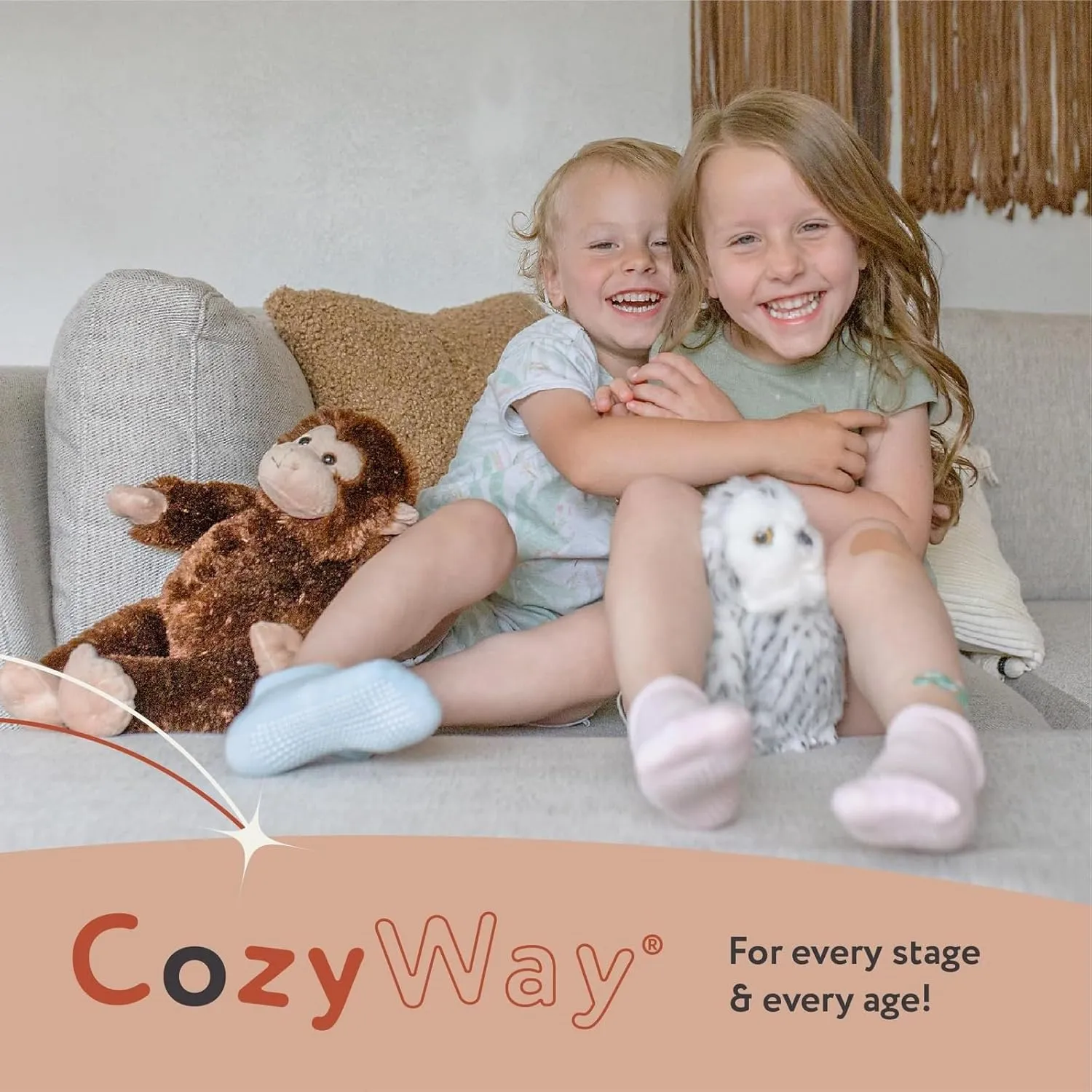 CozyWay Baby & Toddler Socks Ankle Comfy Cotton Socks For Girls and Boys No Show Infant - 12 Pack
