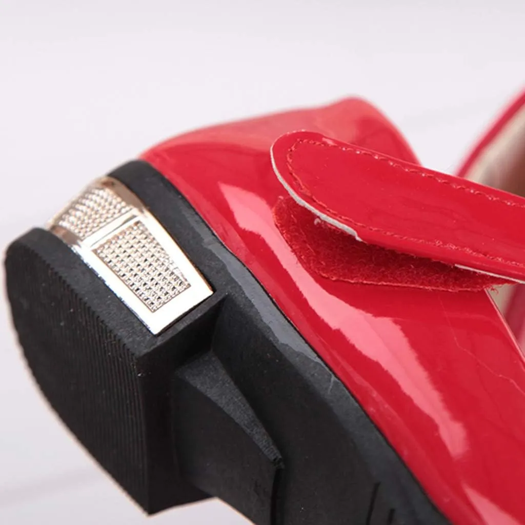 Dress Shoes Mary Jane Shoes for Girls Low Heel Dress Shoes Party Wedding Flats for Little/Big Girls Shoes