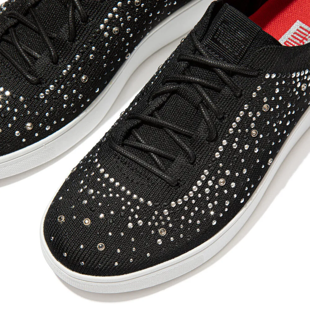 FitFlop RALLY OMBRE Crystal Knit Trainers