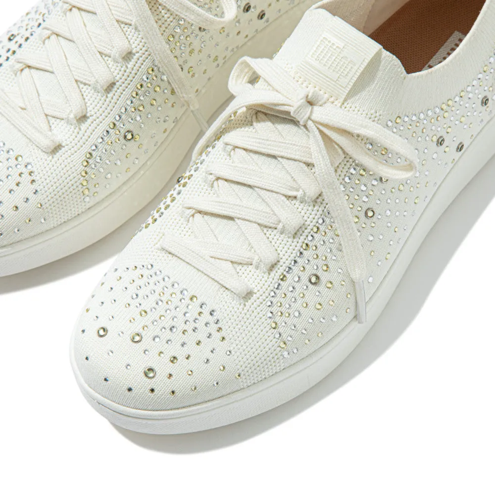 FitFlop RALLY OMBRE Crystal Knit Trainers