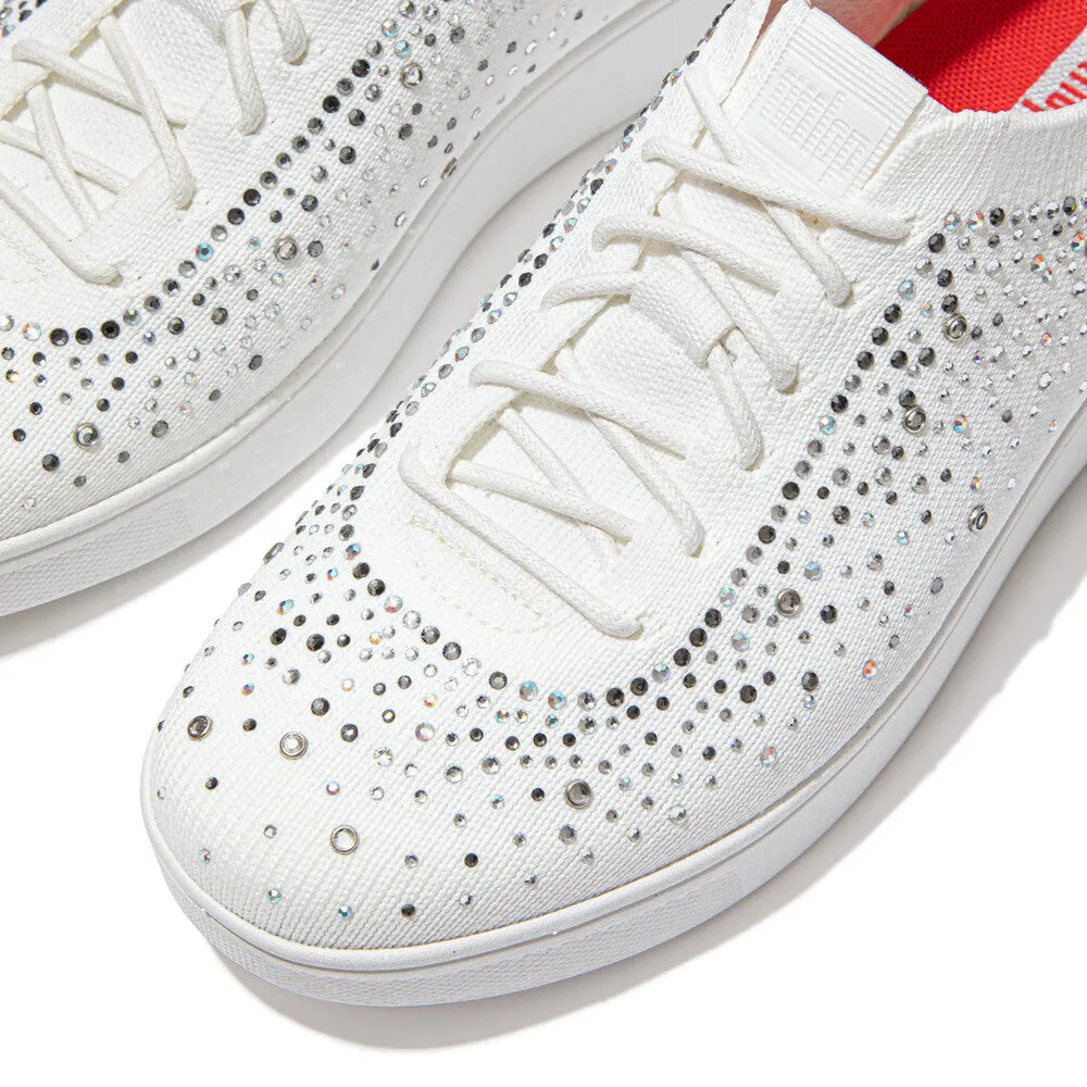 FitFlop RALLY OMBRE Crystal Knit Trainers