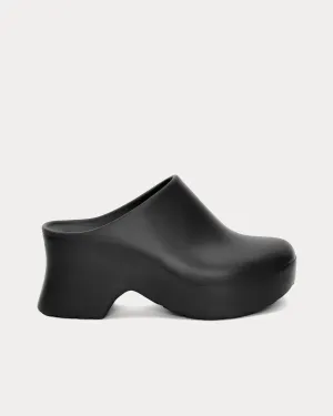 Foam Light Foam Rubber Black Clogs