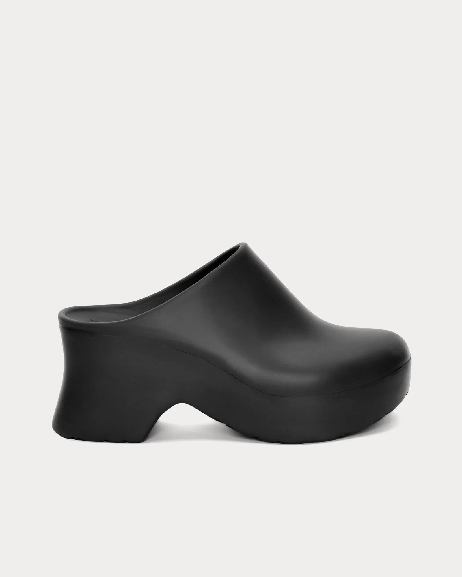 Foam Light Foam Rubber Black Clogs