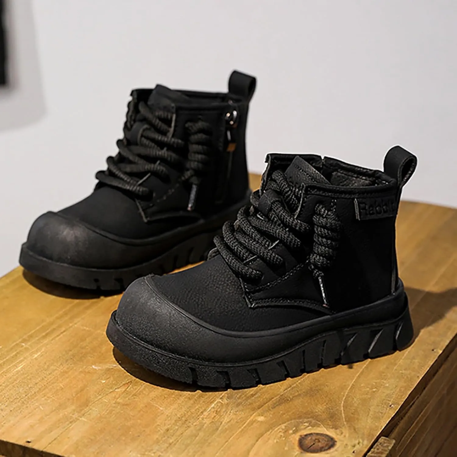 Girls Shoes Fashion Solid Color Short Boots Non Slip Breathable Women Boots Big Girls Dress Boots Size 3