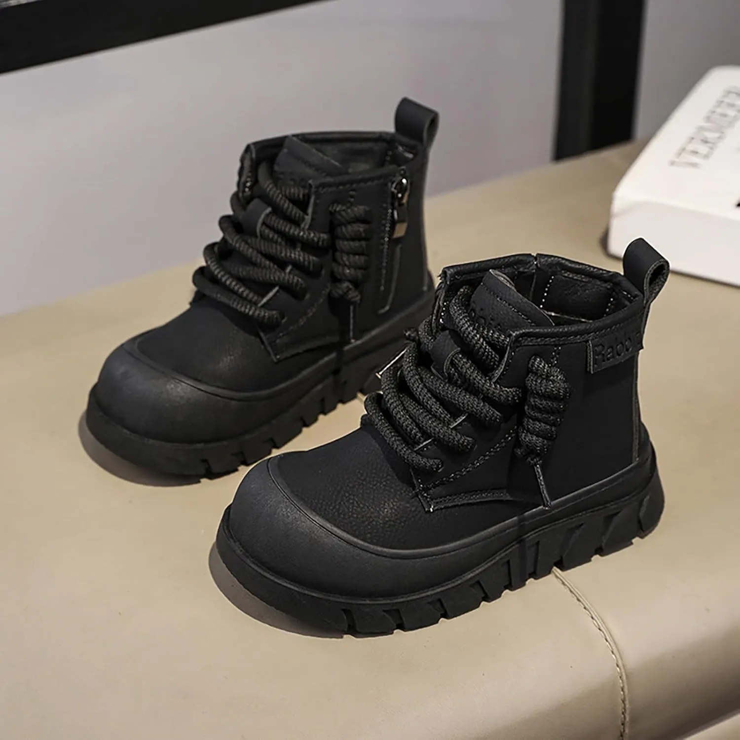 Girls Shoes Fashion Solid Color Short Boots Non Slip Breathable Women Boots Big Girls Dress Boots Size 3