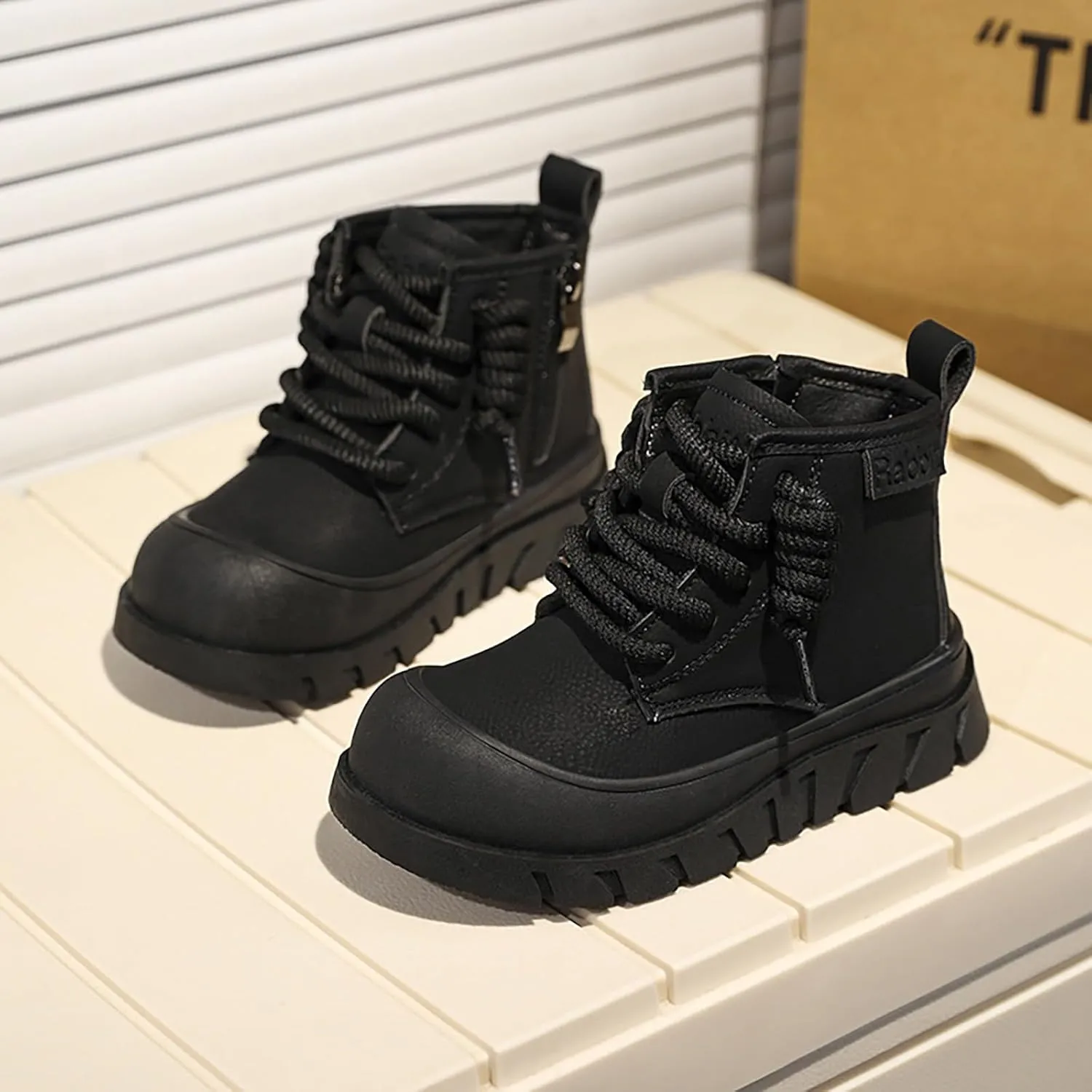 Girls Shoes Fashion Solid Color Short Boots Non Slip Breathable Women Boots Big Girls Dress Boots Size 3