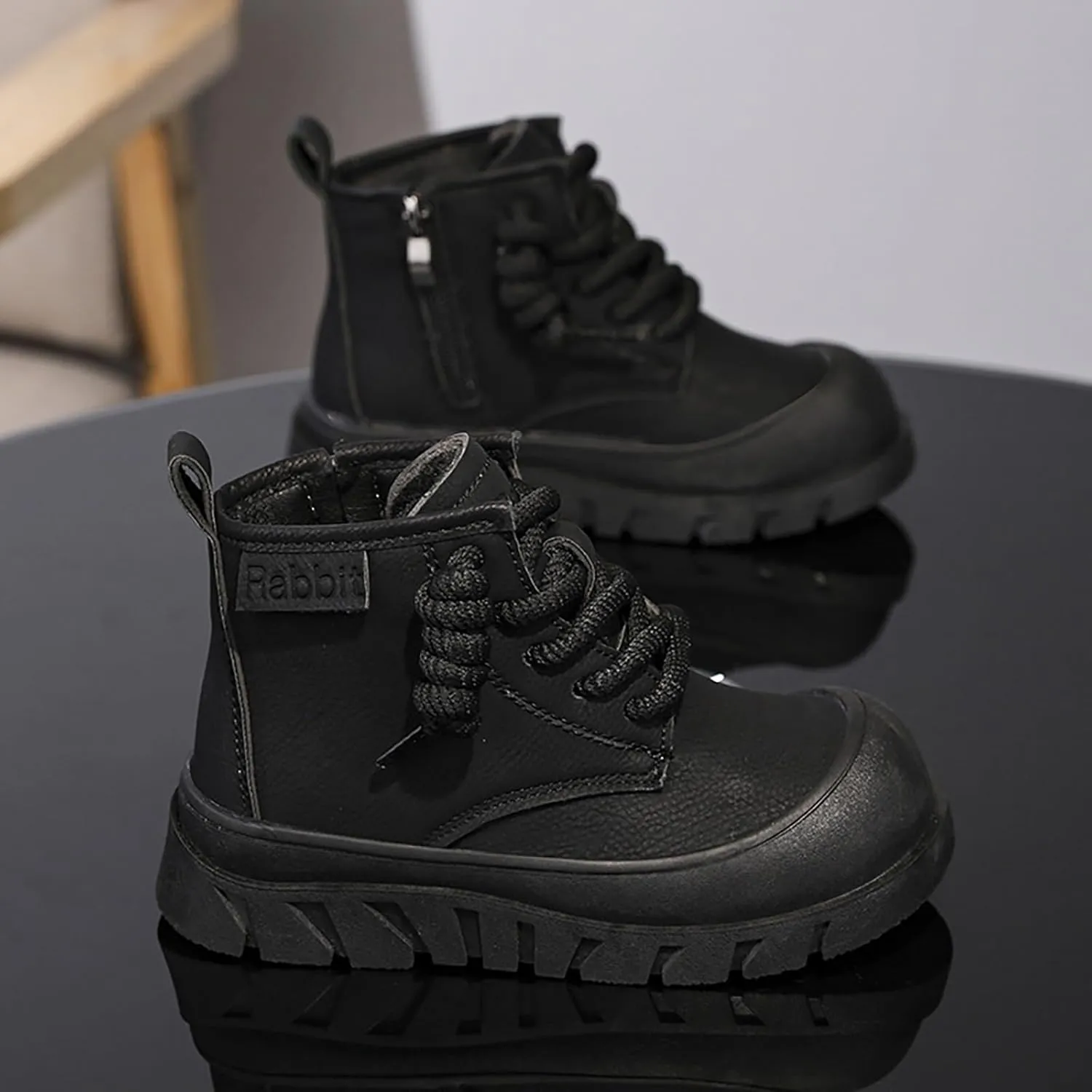 Girls Shoes Fashion Solid Color Short Boots Non Slip Breathable Women Boots Big Girls Dress Boots Size 3