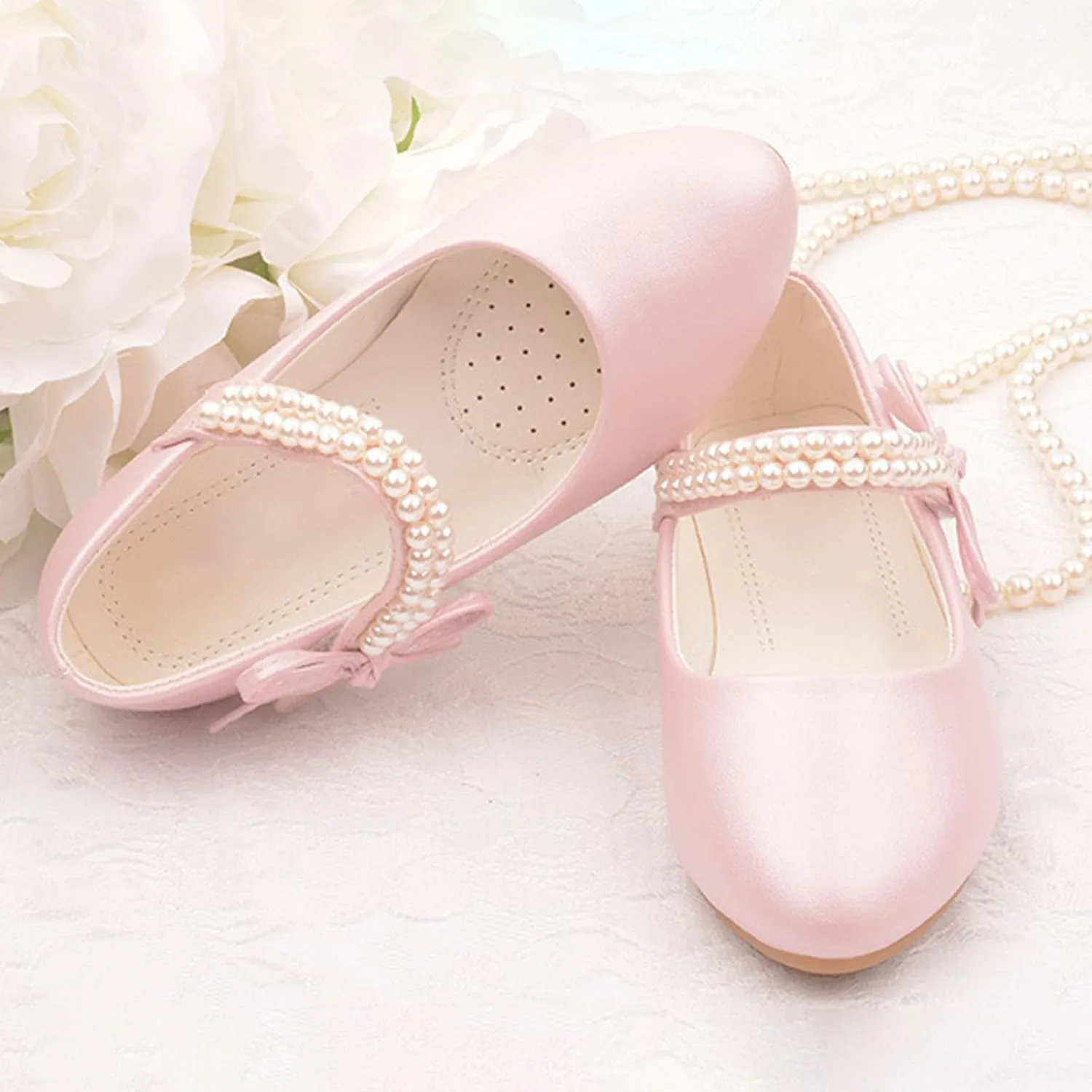 Girls Single Shoes Kids Open Toe Ankle Strap Dress Shoes Wedding Party Sandals For Toddler Kids Girls T Strap Sandals