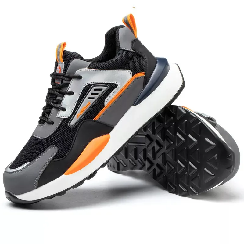 High Quality Indestructible Safety Shoes Work Sneakers Light Security Boots Steel Toe