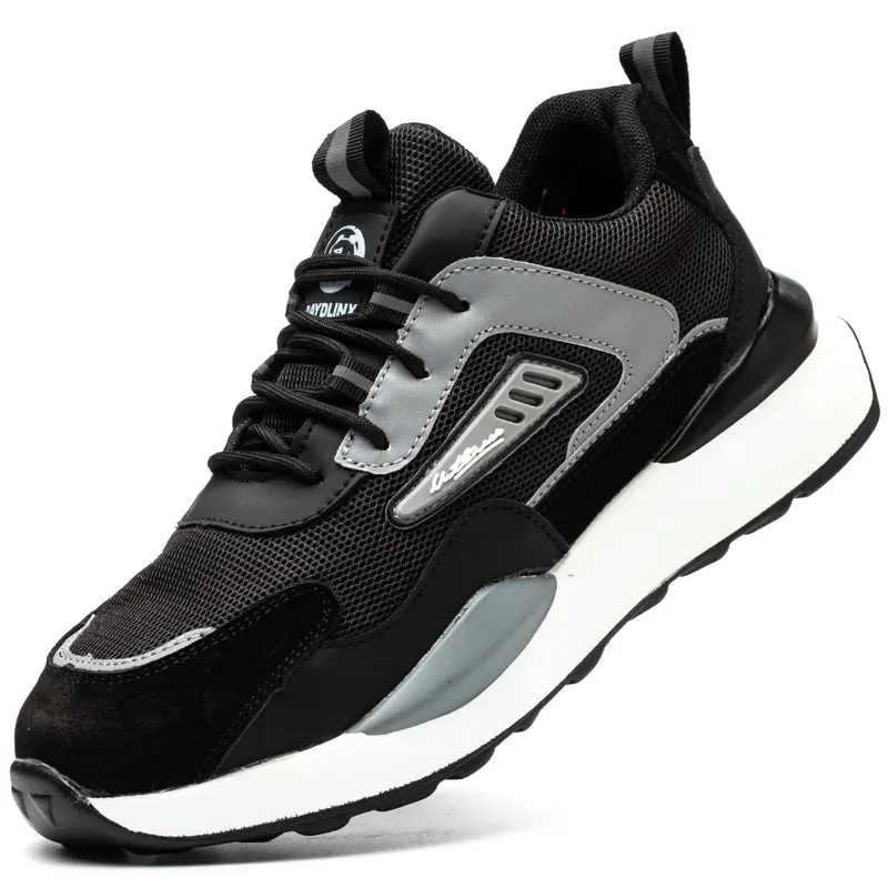 High Quality Indestructible Safety Shoes Work Sneakers Light Security Boots Steel Toe
