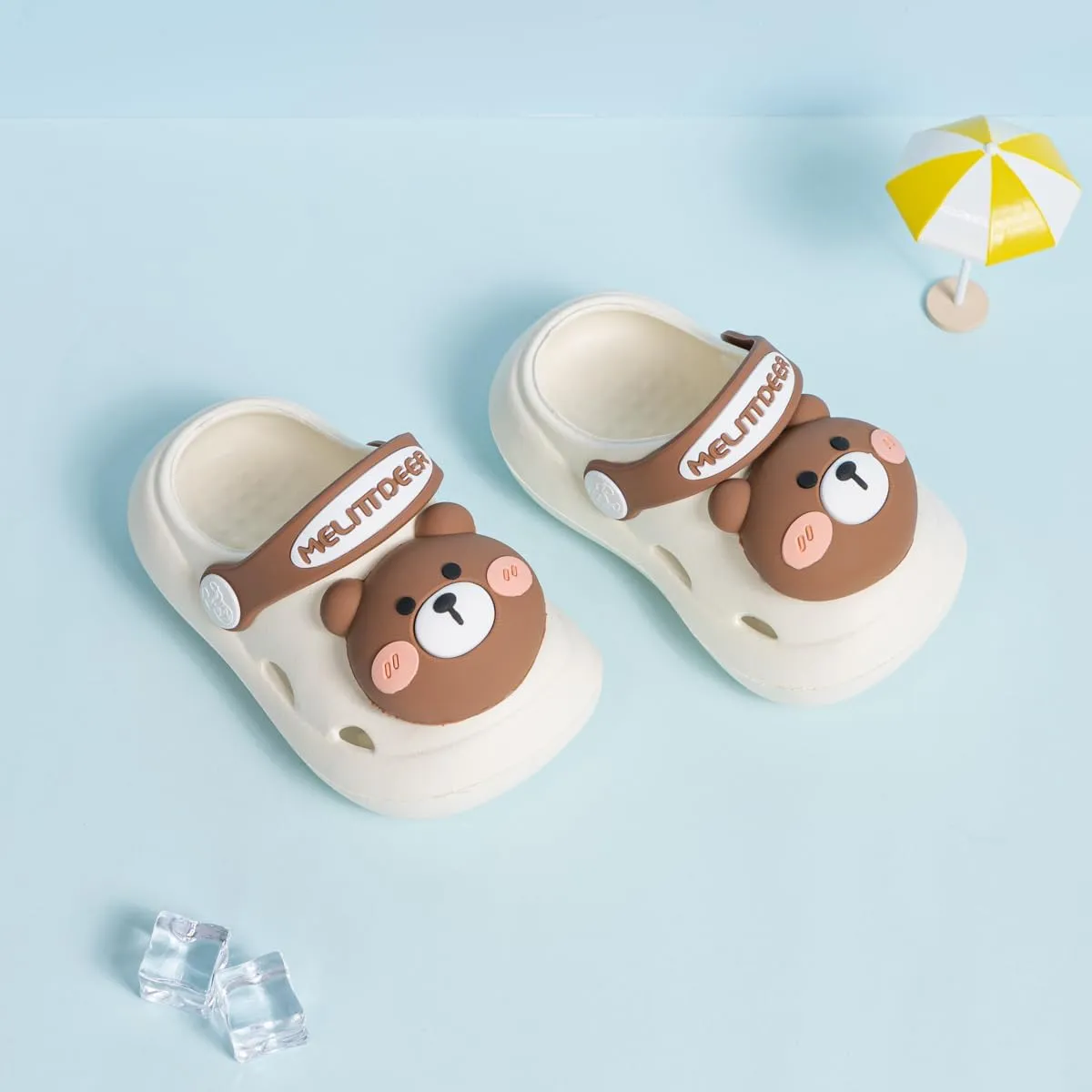 Kannior Toddler Kids Boys Girls EVA Garden Clogs Summer Outdoor Slip On Shoes Cute Animal Water Sandals Children Lightweight Slipper Beach Pool Play Shoes (Baby/Toddler Kids)