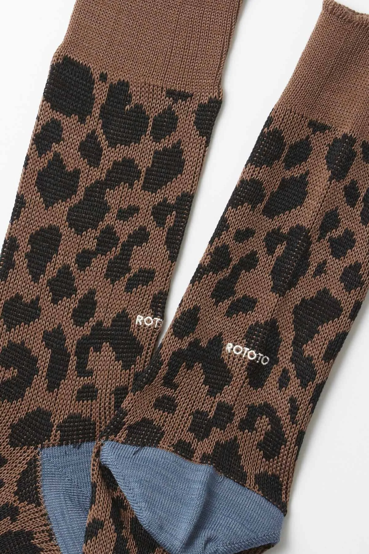 Leopard Crew Socks