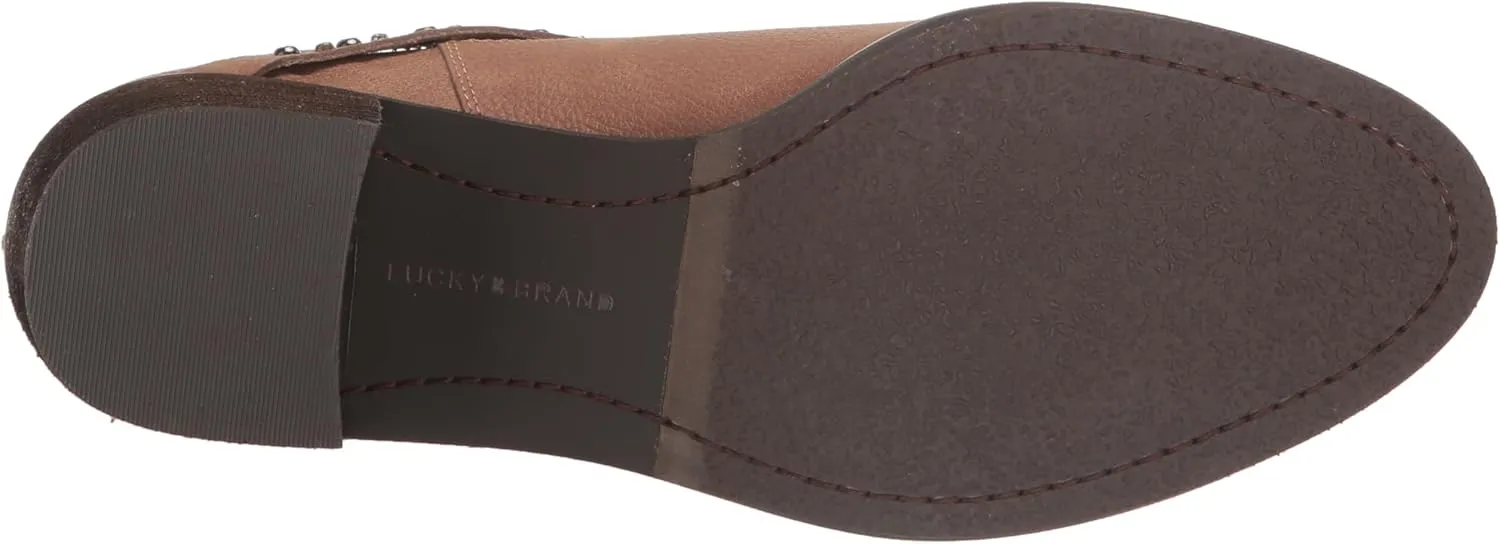 Lucky Brand Women's Callam Studded Strap Bootie Ankle Boot