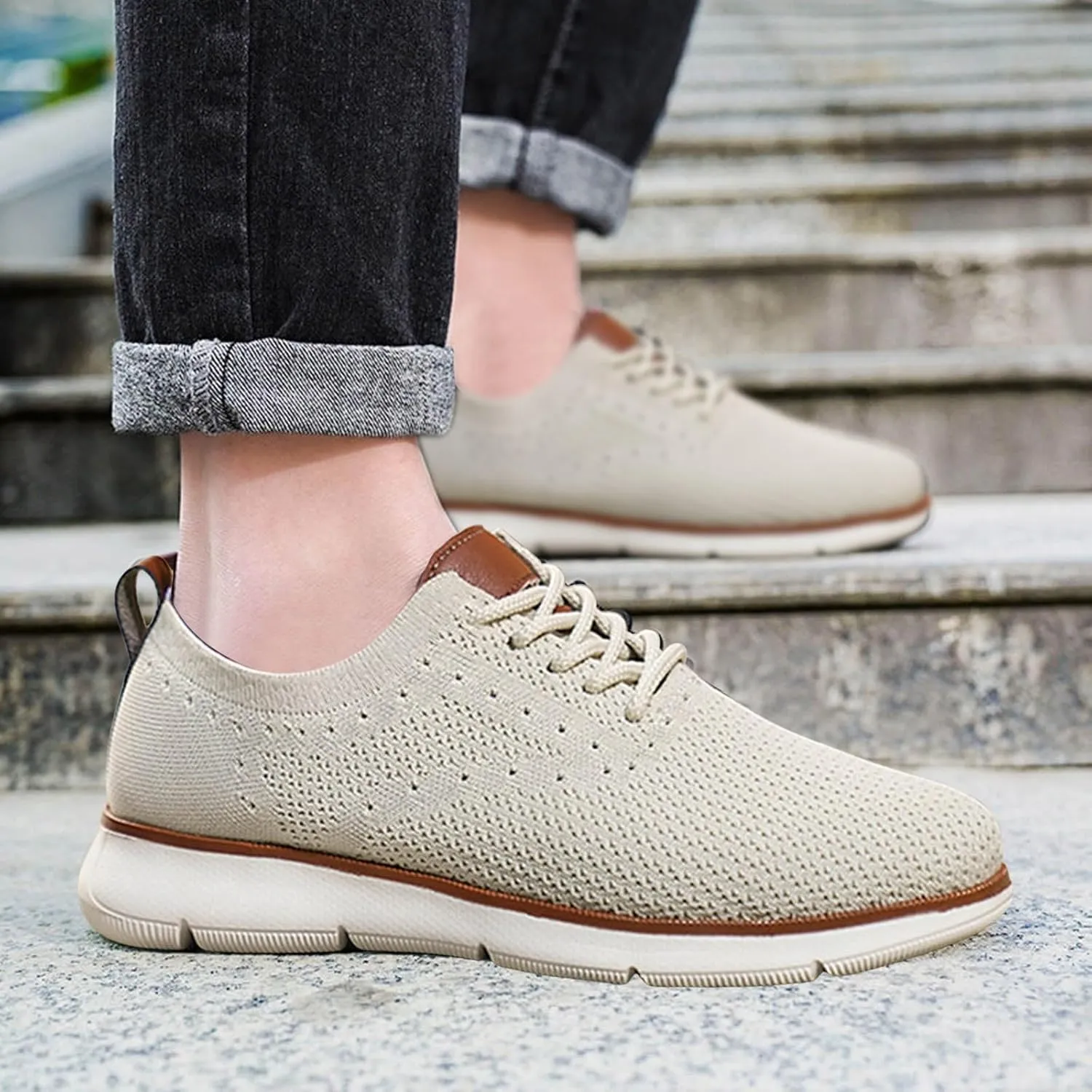 Men Tennis Shoes Men's Non Slip Running Shoes Light Breathable Casual Walking Shoes Sneakers Workout Sports Shoes