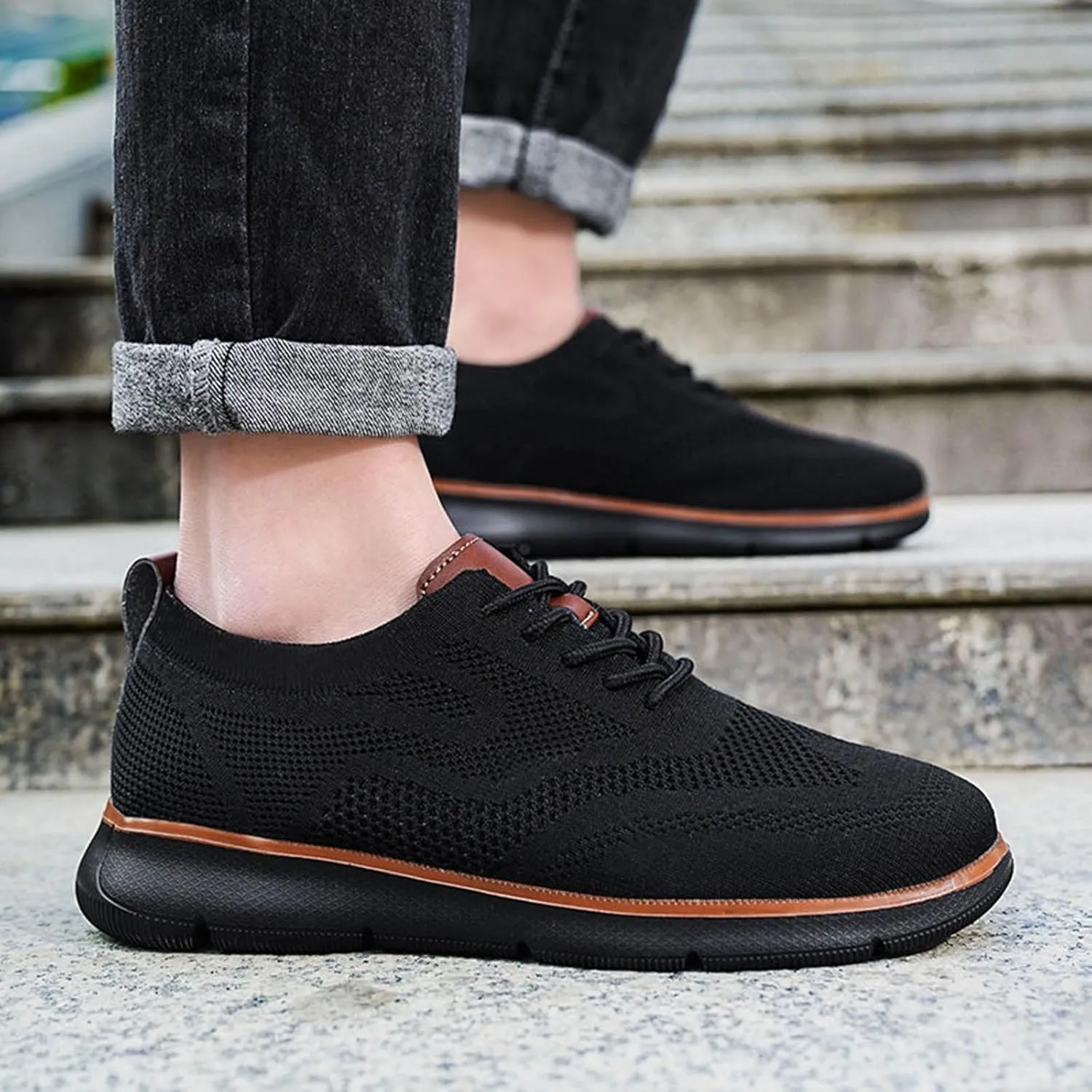 Men Tennis Shoes Men's Non Slip Running Shoes Light Breathable Casual Walking Shoes Sneakers Workout Sports Shoes