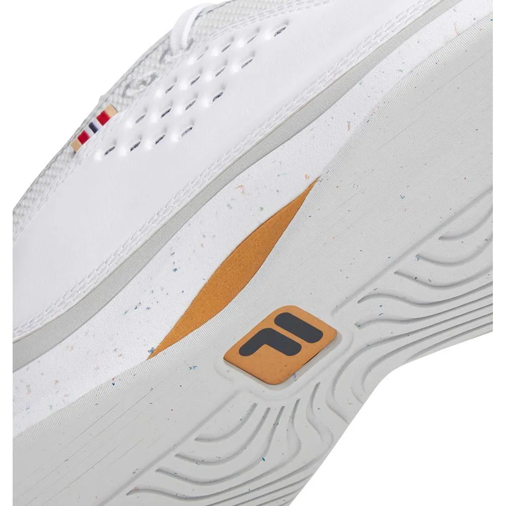 Men's Mondo Forza Tennis Shoes White and Grey