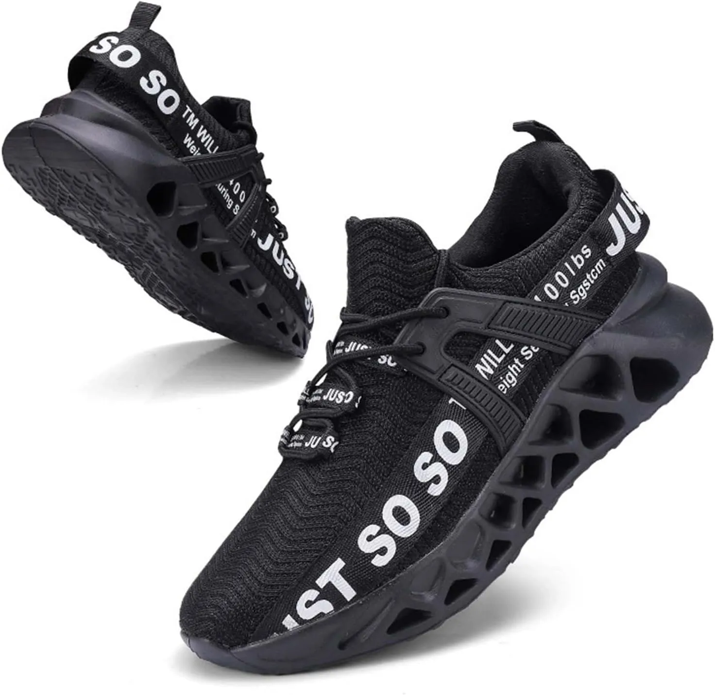 Mens Running Shoe Walking Blade Athletic Tennis Shoes Just So So Non Slip Shoes Men Fashion Sneakers