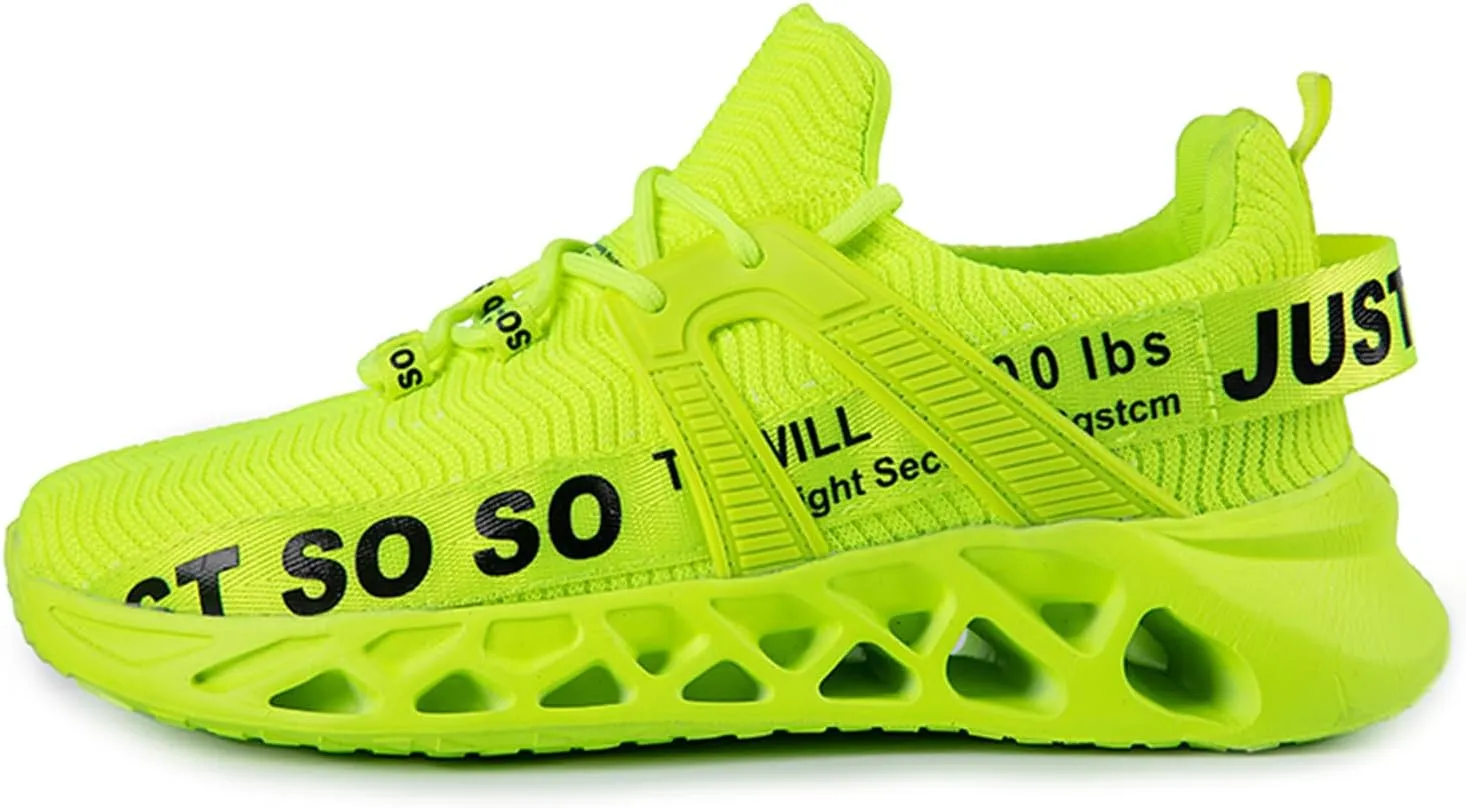 Mens Running Shoe Walking Blade Athletic Tennis Shoes Just So So Non Slip Shoes Men Fashion Sneakers
