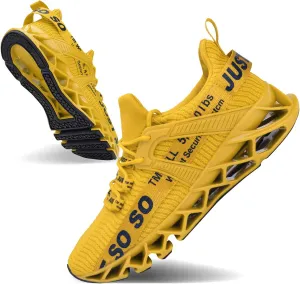 Mens Running Shoes Walking Non Slip Blade Type Sneakers