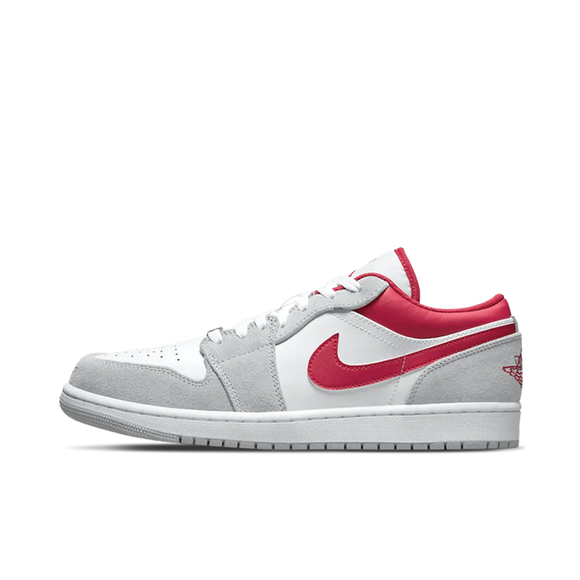 Nike Air Jordan 1 Low SE Light Smoke Grey Gym Red