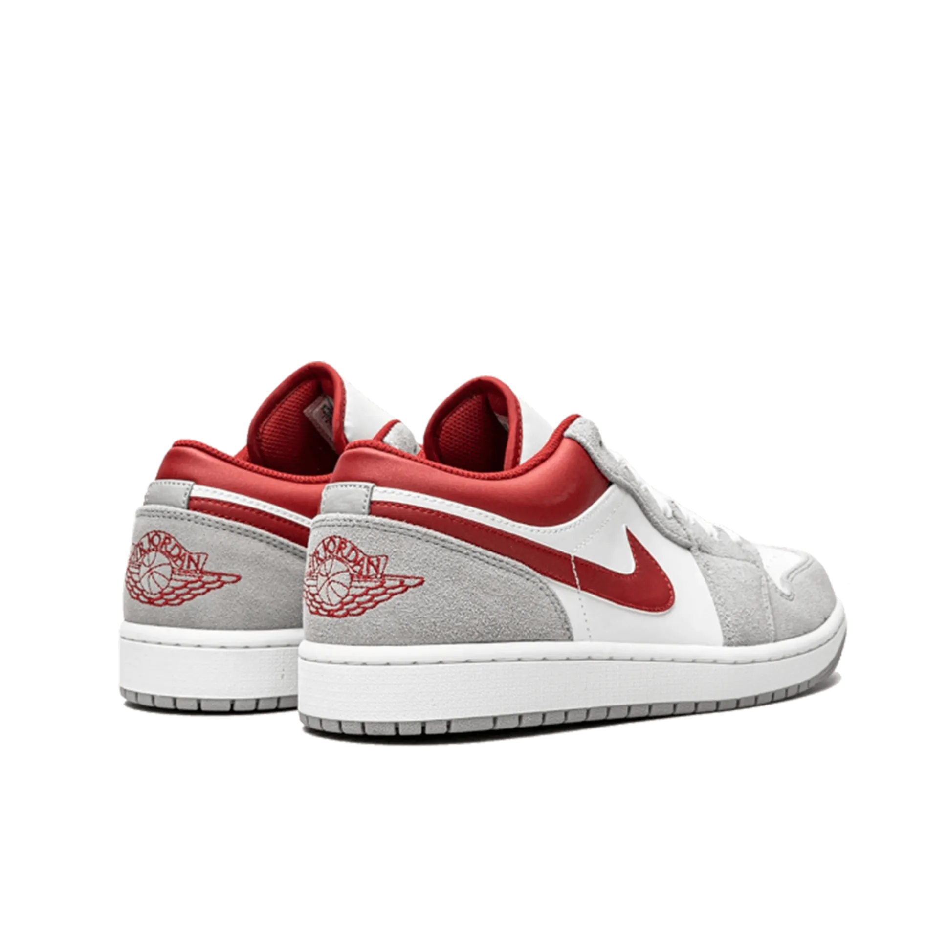 Nike Air Jordan 1 Low SE Light Smoke Grey Gym Red