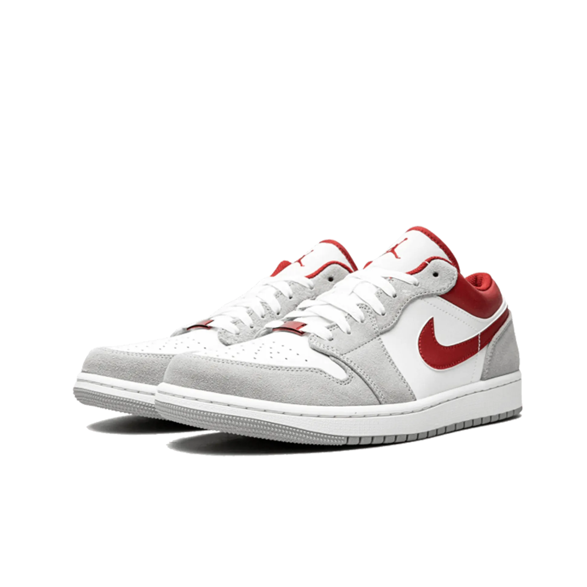 Nike Air Jordan 1 Low SE Light Smoke Grey Gym Red