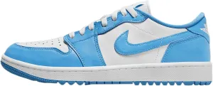 Nike DD9315-003 Golf Air Jordan 1 Low G Triple White Golf Shoes, White/Blue, 26.0 cm US 8