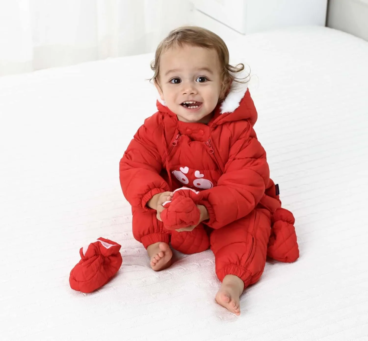 Ohrwurm Baby Boy Snowsuit Infant Girl Winter Clothes Toddler Jumpsuit Coat Jacket Outfit Hoodied