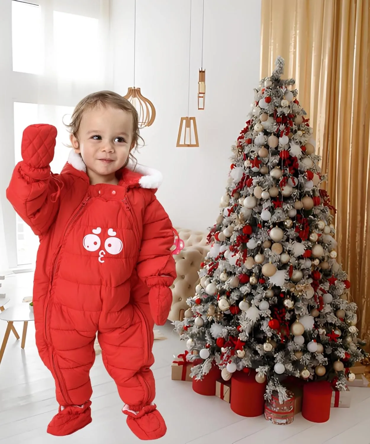 Ohrwurm Baby Boy Snowsuit Infant Girl Winter Clothes Toddler Jumpsuit Coat Jacket Outfit Hoodied