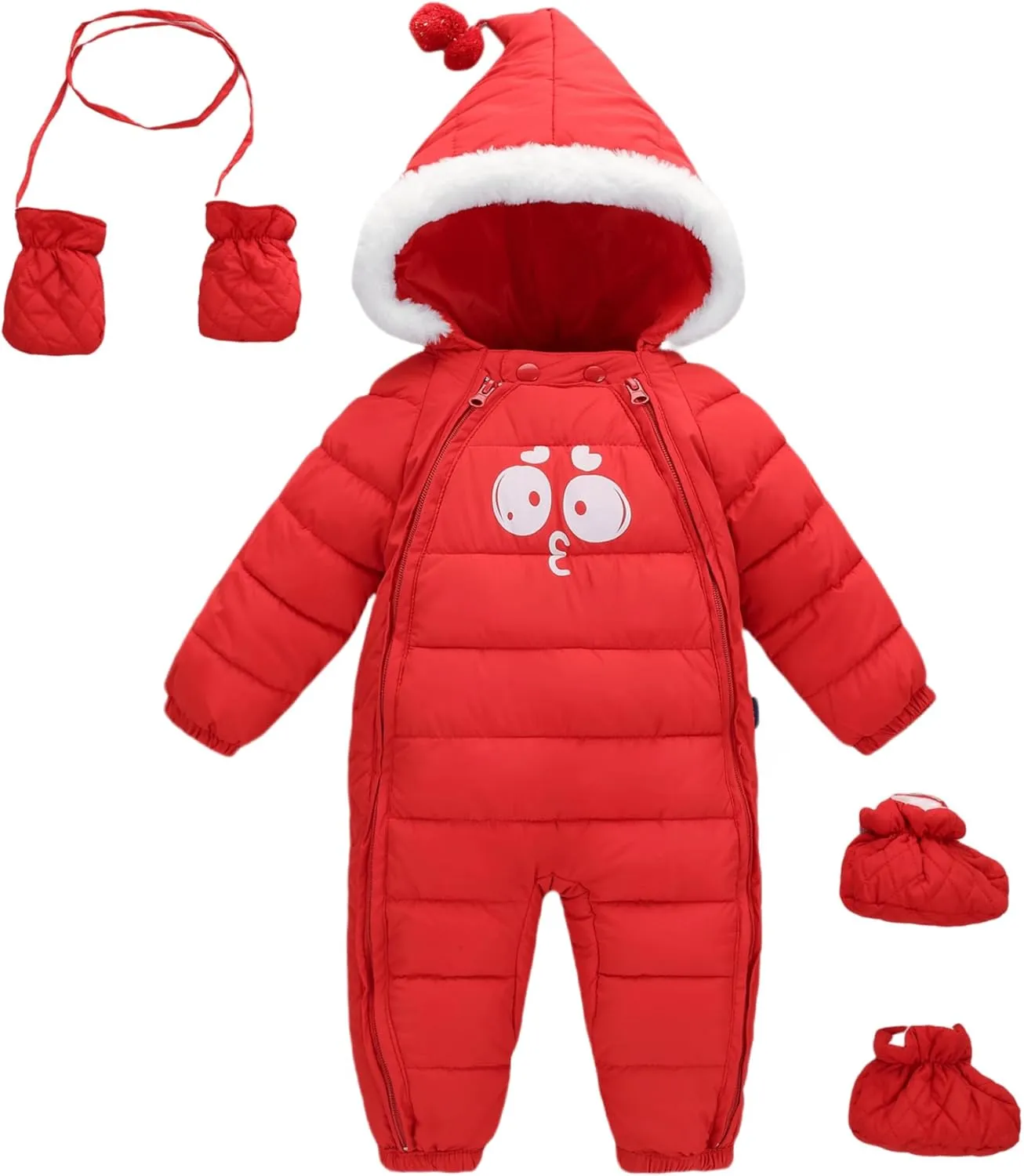 Ohrwurm Baby Boy Snowsuit Infant Girl Winter Clothes Toddler Jumpsuit Coat Jacket Outfit Hoodied
