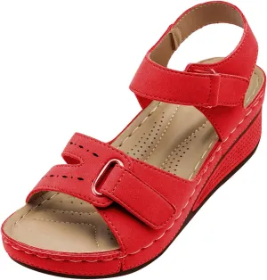 Orthopedic Sandals for Women Summer Dressy Flat 2024 Open Toe Ankle Strap Espadrilles Sandals Casual Sandals