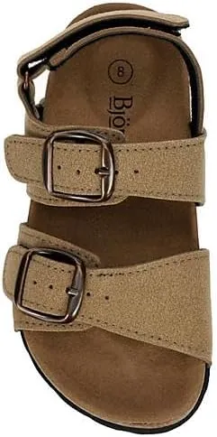 Rawley - Boy's Casual Two-Strap Footbed Slide Sandals