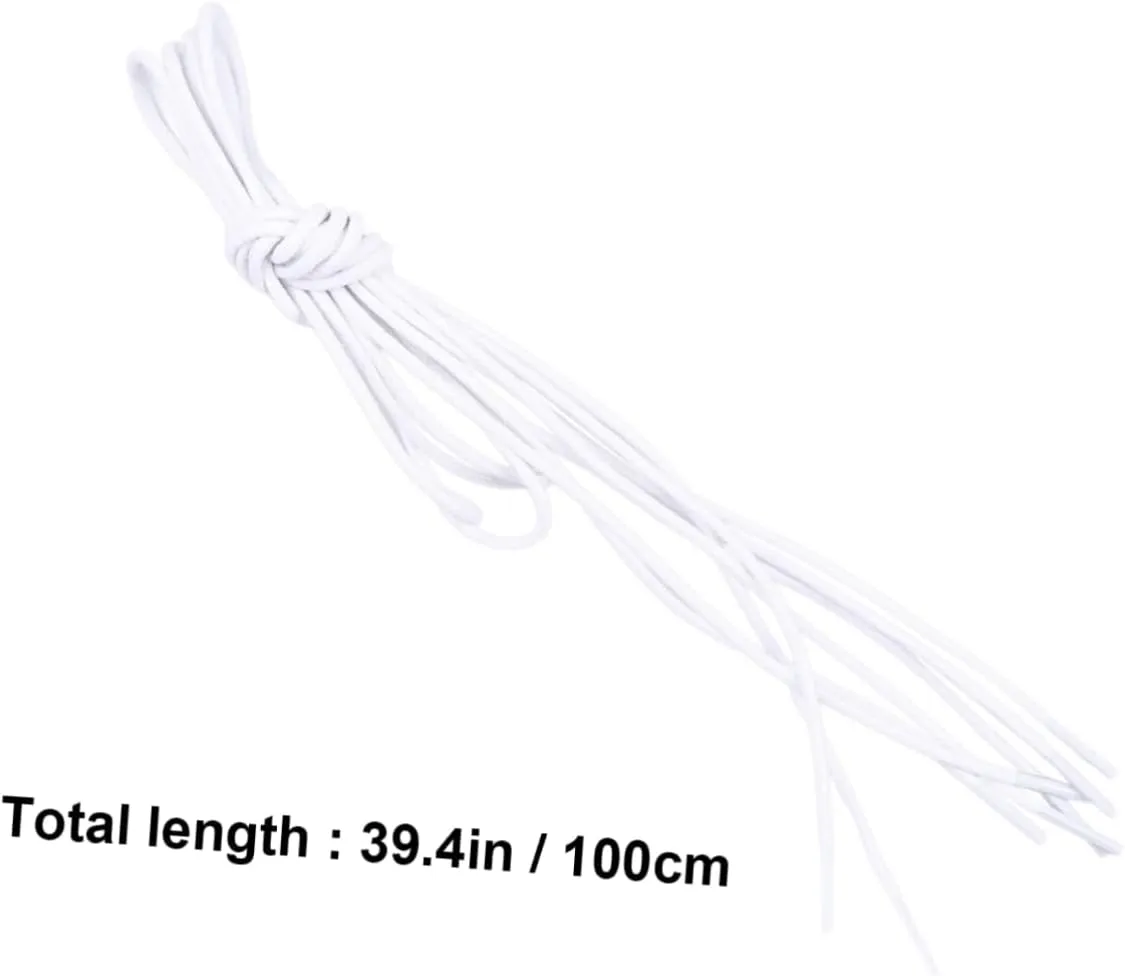 SAFIGLE Waxed Shoelace Waxed Boot Laces Elastic Shoelaces Round Shoe Laces Flat Laces Flat Boot Laces Dress Shoe