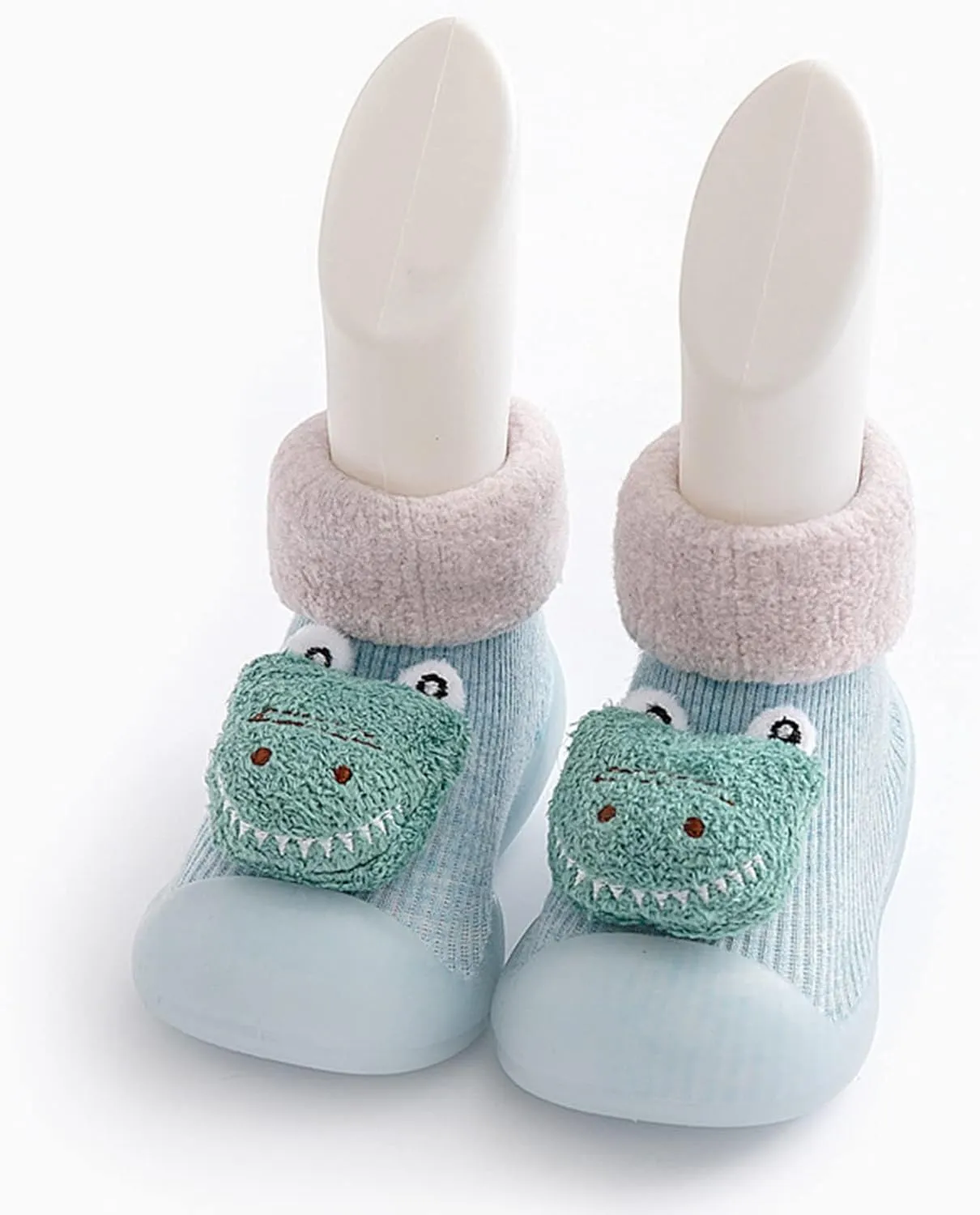 Shoes for Girls Baby Toddler Boys First Walking Socks Shoes Cute Cartoon Animal Non-Skid Slipper Indoor Sneakers