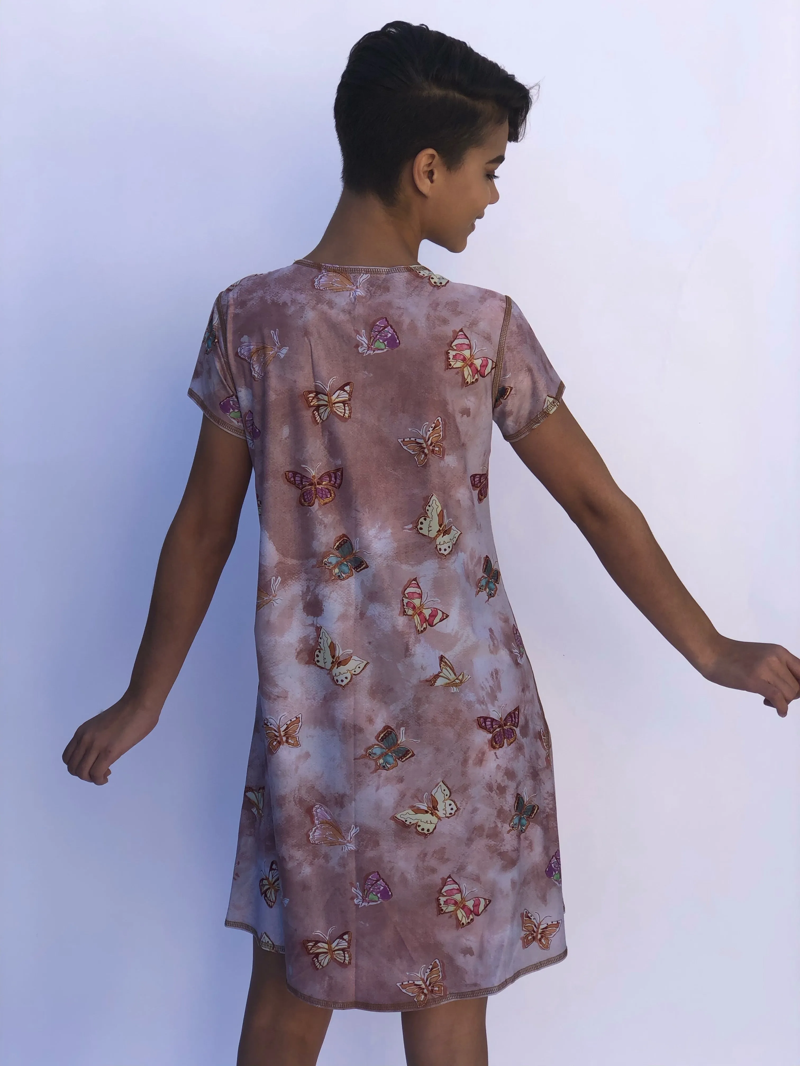 SWING DRESS BUNNY/BUTTERFLY