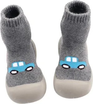 Toddler Girl Shoes,Baby Sock Shoes Boys Girls Indoor Cartoon Soft Elastic Casual First Walkers Shoes 0-4 Years