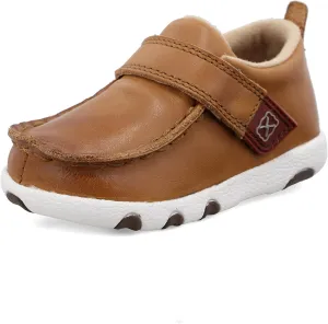 Twisted X Toddler-Boys' Driving Western Shoe Moc Toe - ICA0023 3 D Tan