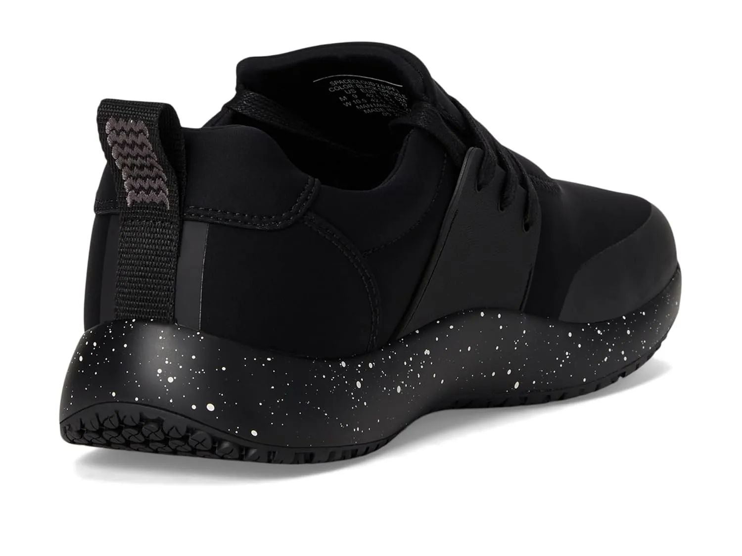 Unisex Spacecloud 2.0 Food Service Shoe, Black Speckle 2, 12.5 US Women