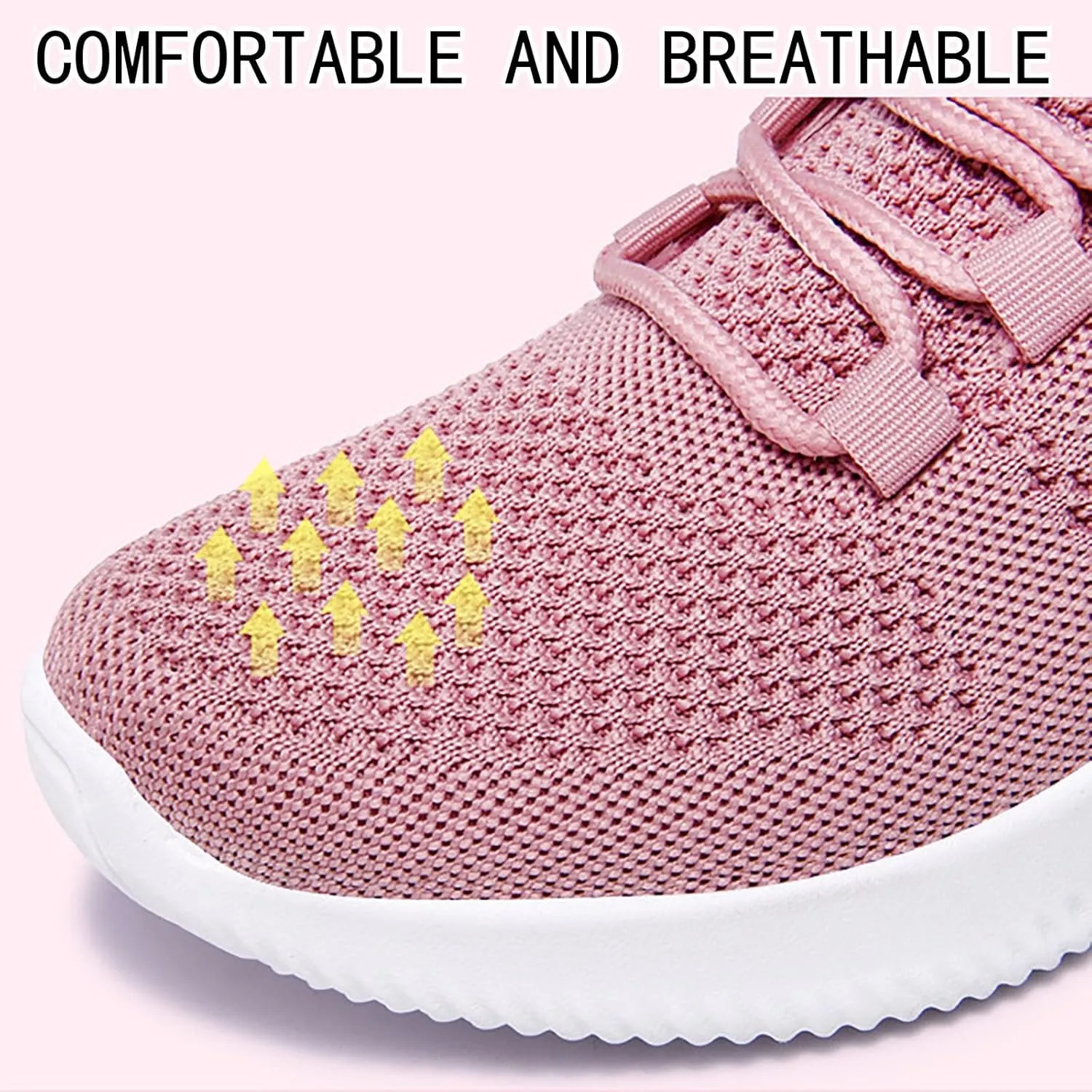 Women Sneakers Women's Walking Shoes Running Tennis Shoes Non Slip Comfortable Breathable Workout Sports Athletic Sneakers