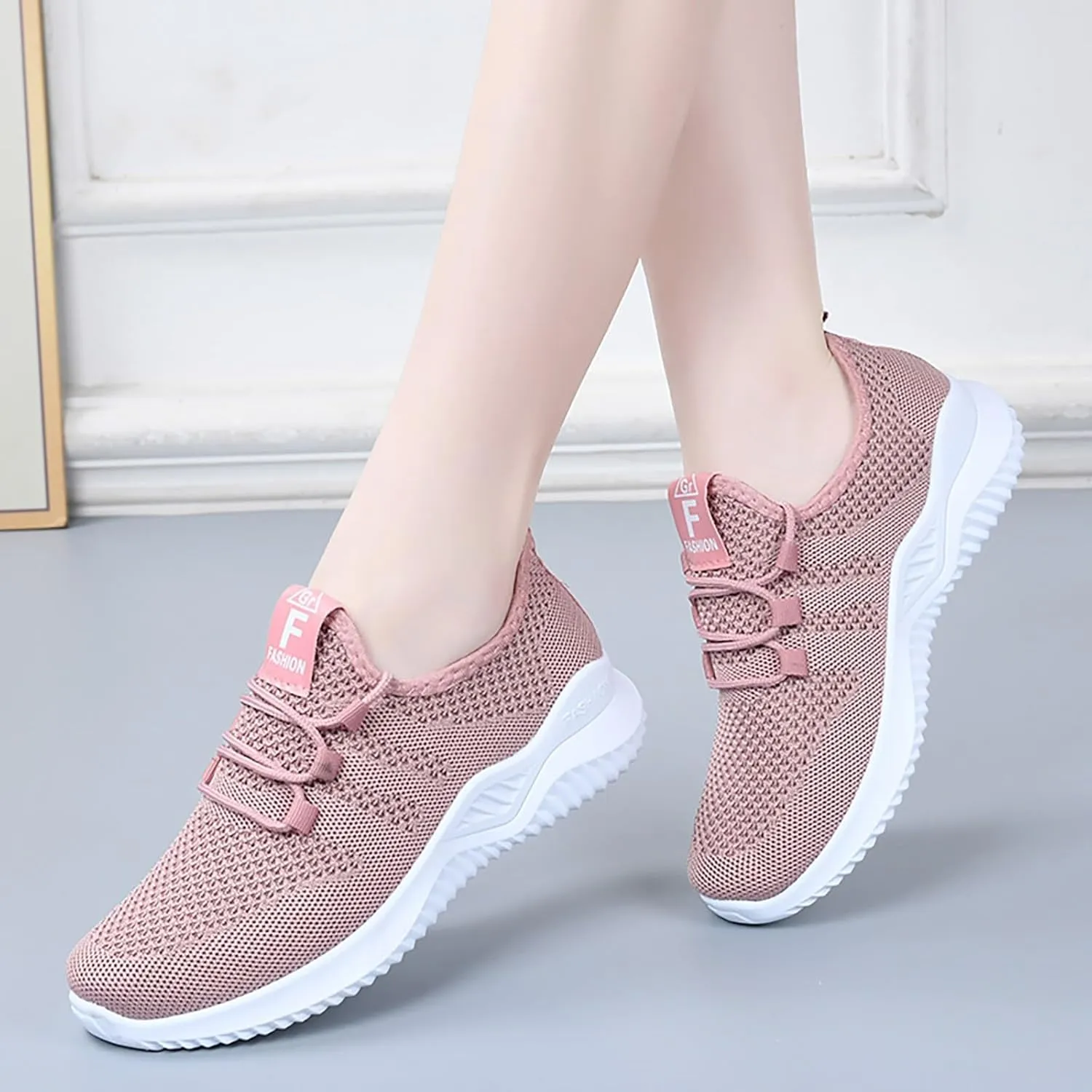 Women Sneakers Women's Walking Shoes Running Tennis Shoes Non Slip Comfortable Breathable Workout Sports Athletic Sneakers