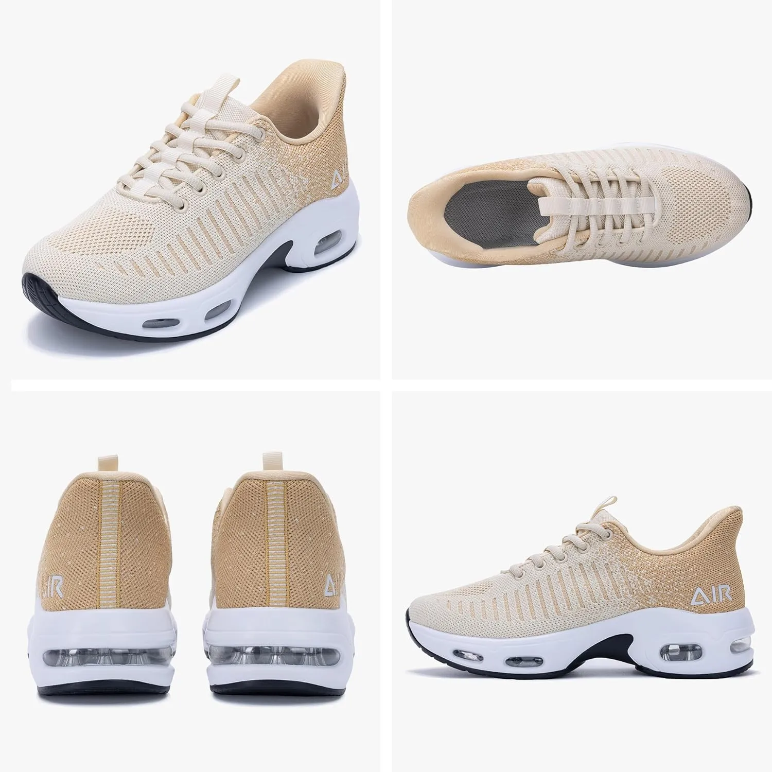 Womens Air Walking Shoes Athletic Sports Tennis Running Fashion Sneakers for Gym Workouts