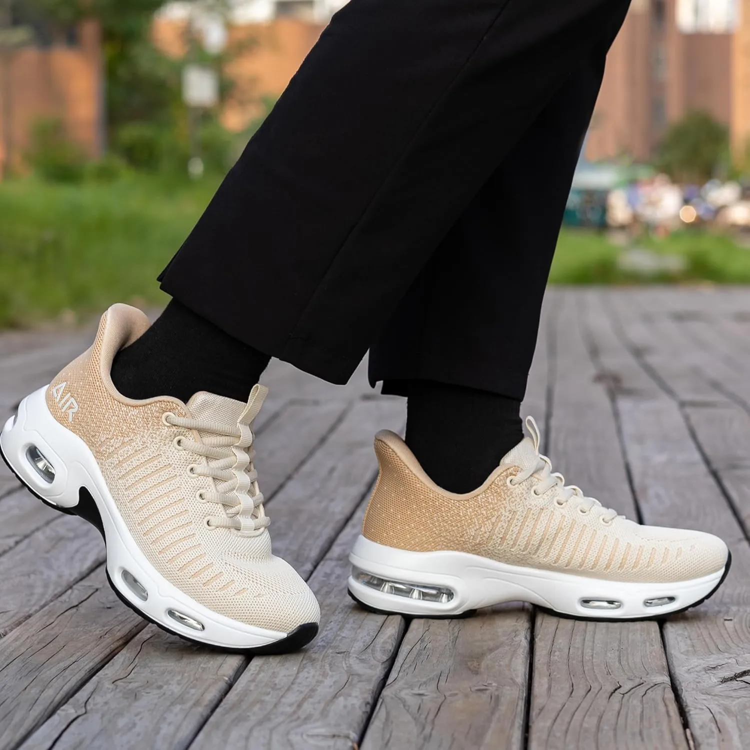 Womens Air Walking Shoes Athletic Sports Tennis Running Fashion Sneakers for Gym Workouts